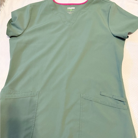 Scrubstar Men's Sage Green Cargo Pants - Picture 6 of 9